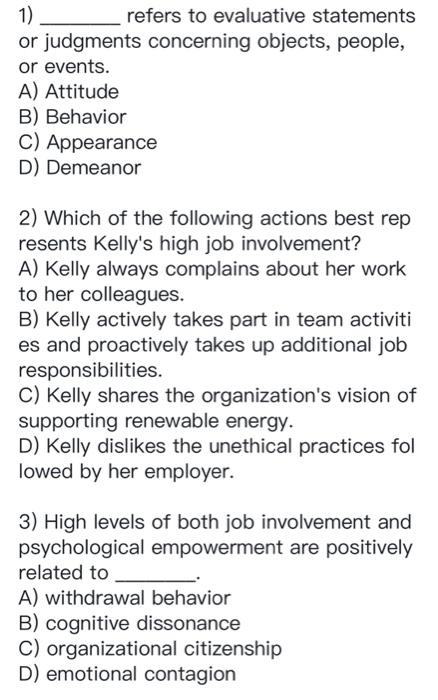 1) refers to evaluative statements or judgments