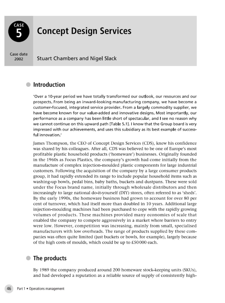 question from- case study -5, case date 2002 ;