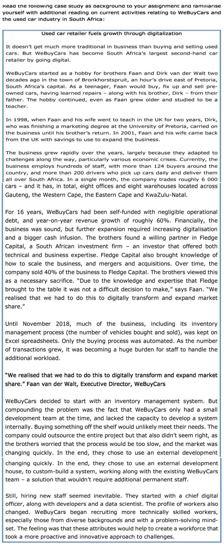 3.2 Using the market growth-market share matrix,