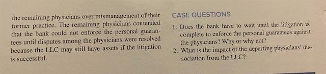 CASE SUMMARY 14.2 Emprise v. Rumisek, 2009 WL