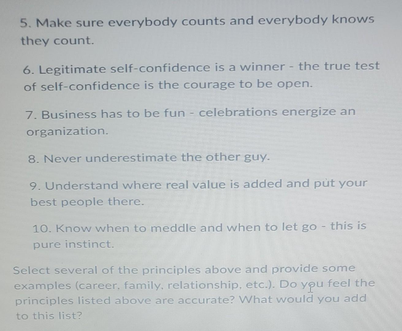 Jack Welch, the former CEO of General Electric of