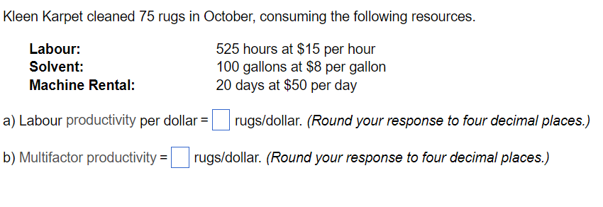 Kleen Karpet cleaned 75 rugs in October,