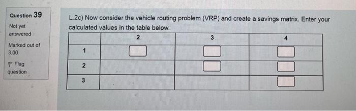 Q37: L.2a) The start solution is obtained by the