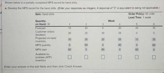 Please help me find the ATP for this problem.