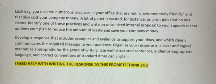 Each day, you observe numerous practices in your