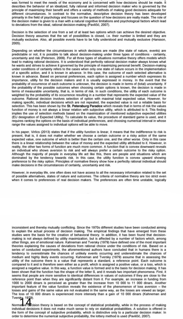 need conclusion was formed to meet the needs of