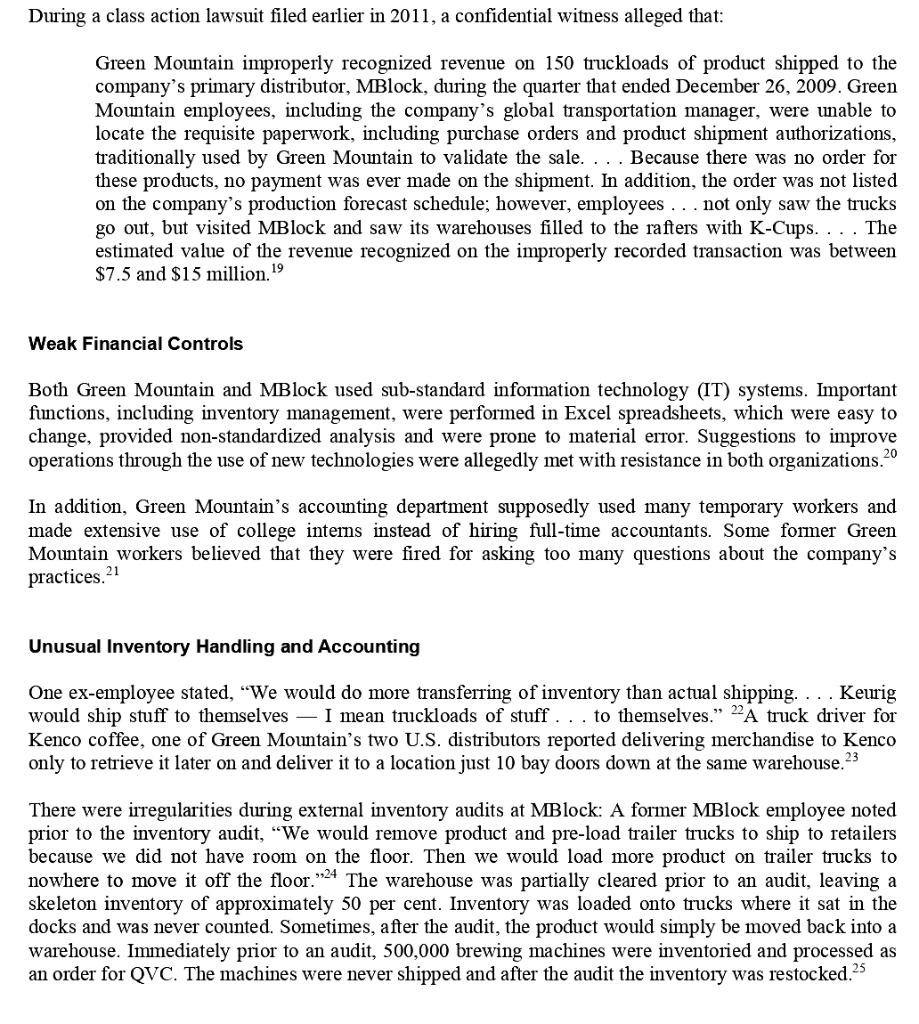 Assignment Question 1. Read the article carefully