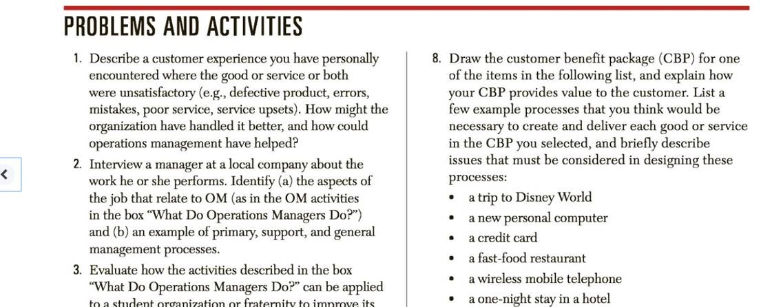 Ch 1 -- P&A 1 & 8 Zappos Case Study (Please