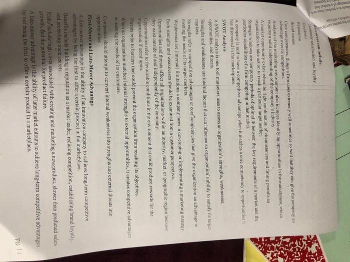 please help me summarize this chapter summarize