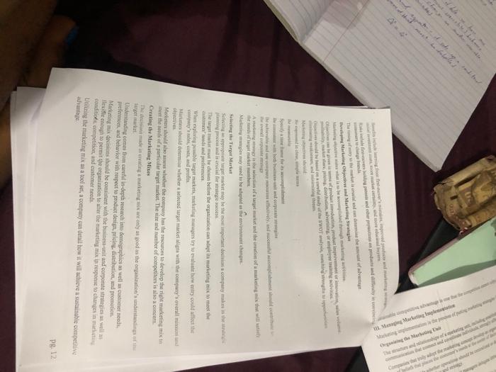 please help me summarize this chapter summarize