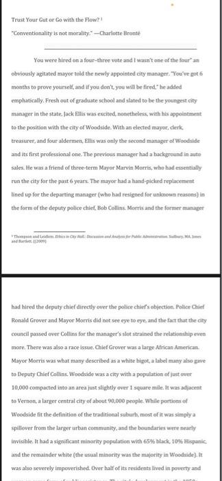 Read the Trust Your Gut Case Study (located in