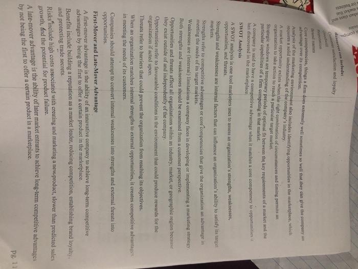 please help me summarize this chapter summarize