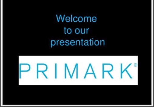 write an abstract about primark store Welcome to