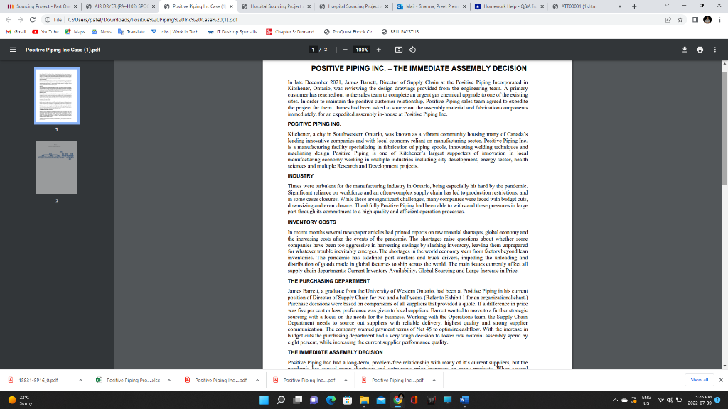 When working with your sourcing category, is a