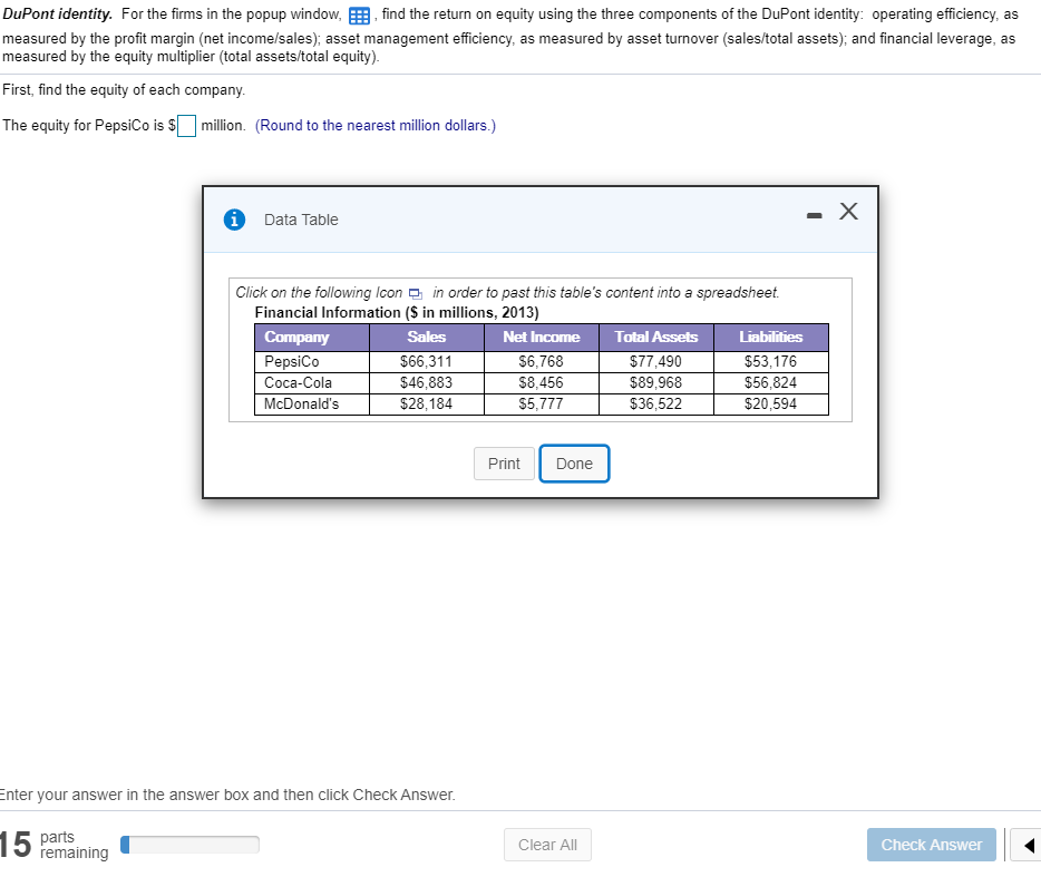 DuPont identity. For the firms in the popup