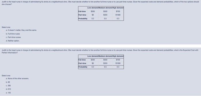 Judith is the head use in charge of administering