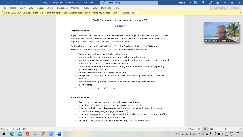 B Skill_Evaluation_02.docx - Protected ViewSaved