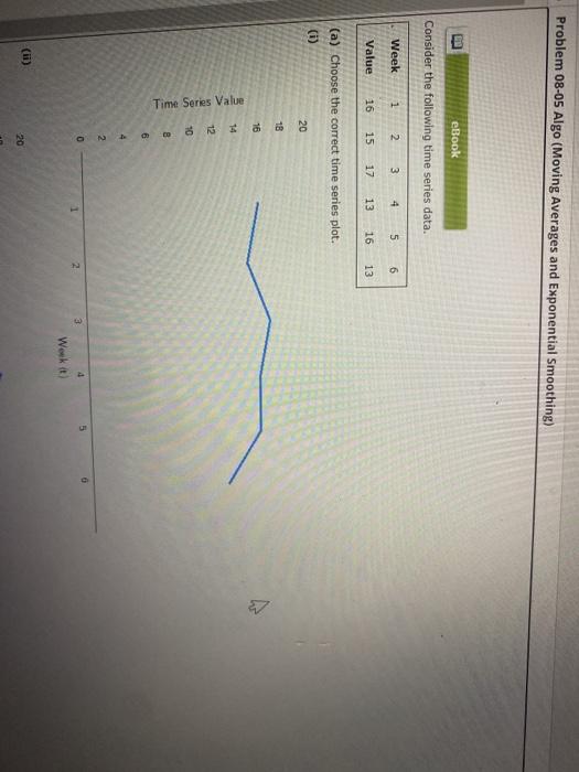 Problem 08-05 Algo (Moving Averages and