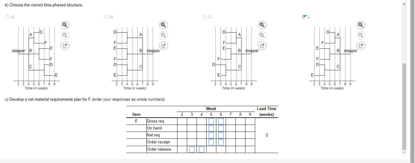 *ANSWER PART C: Develop a net material