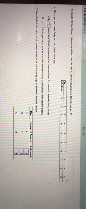 Refer to Table 56.1 - Factors for Computing