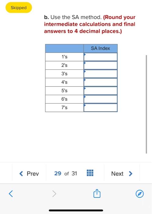 Please answer, thank you! 29 Obtain estimates of