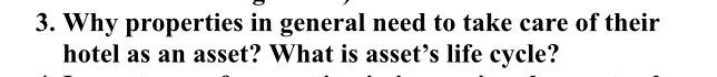 3. Why properties in general need to take care of