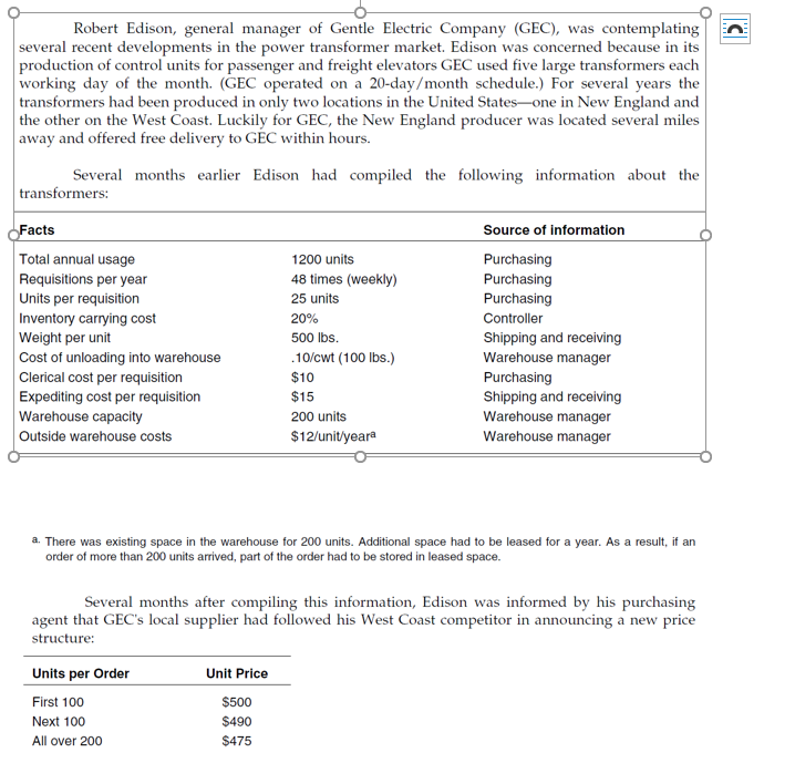 Robert Edison, general manager of Gentle Electric
