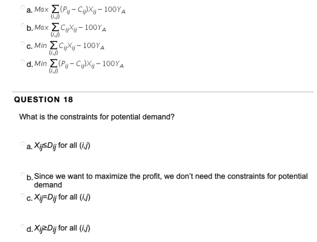 Q17-20 Jack is a newspaper wholesaler and sells