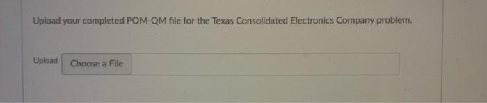 need help setting up the problem with POM Qm. ive