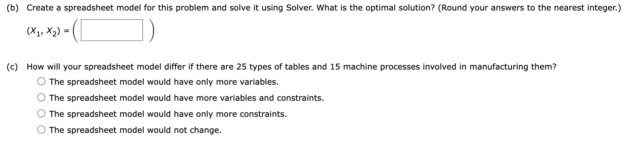given in the following table. Country tables sell
