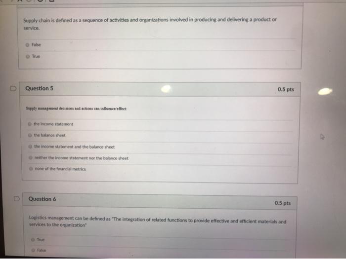 purchasing and supply management Supply chain is