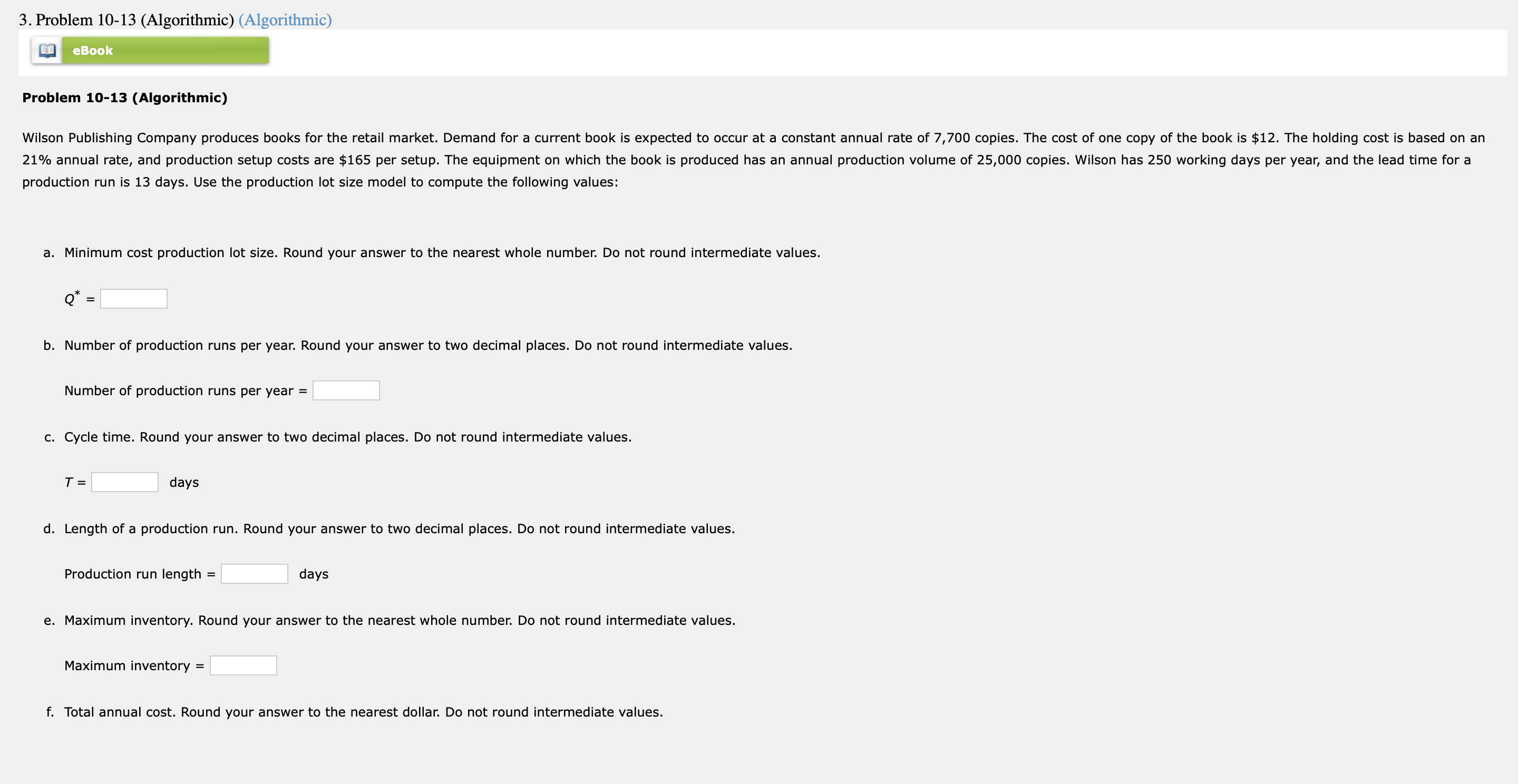 Suppose that the R&B Beverage Company has a soft