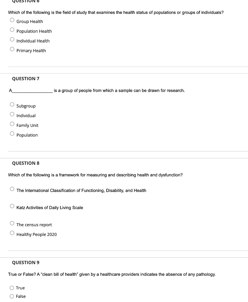 EPIDEMIOLOGY QUESTIONs QUESTION 2 Data from the