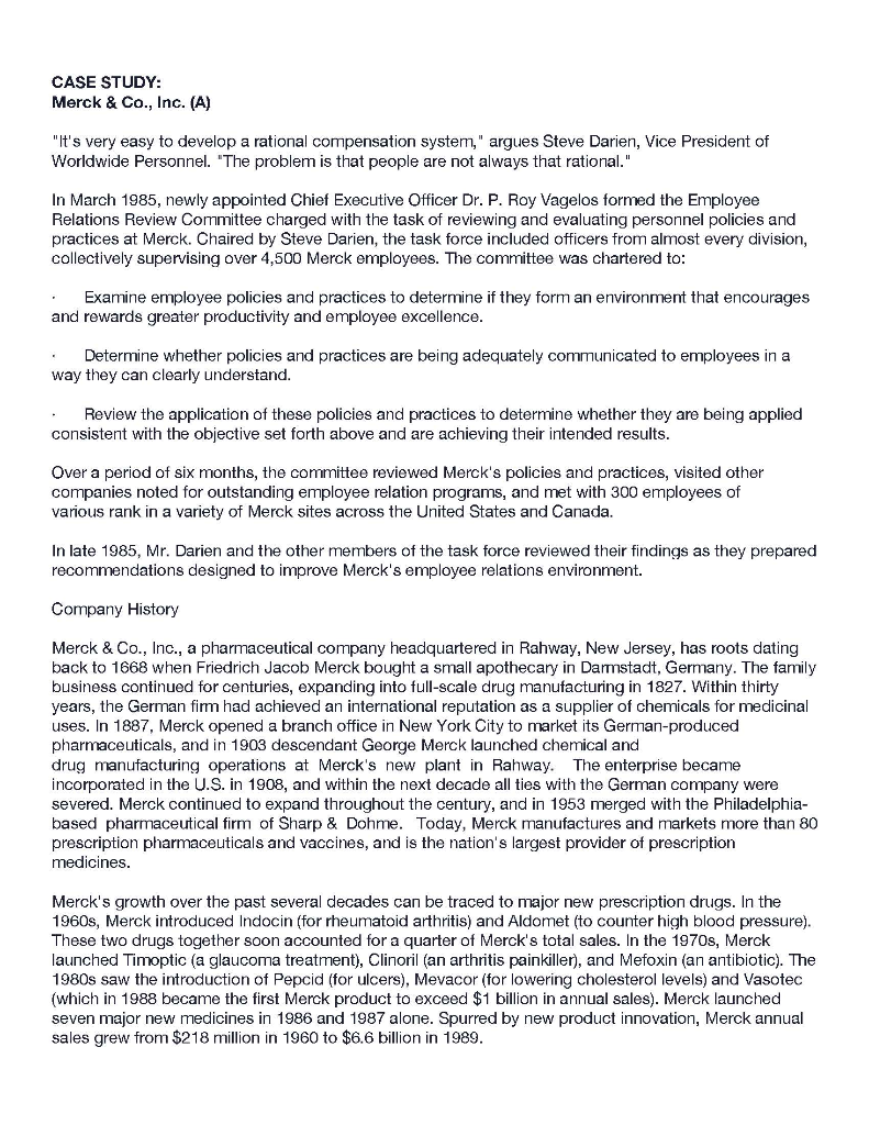 Based on the case study below, I need help