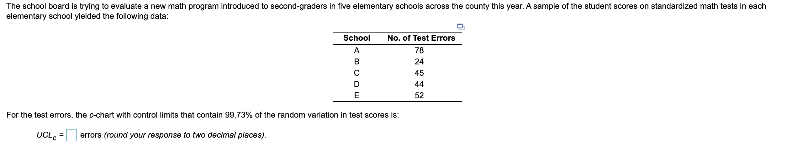 Please Find UCLc, LCLc and answer this question: