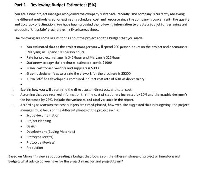 You will examine scenarios regarding specific