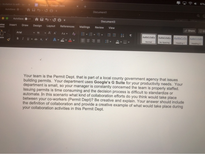 X Invitation to edit - AutoSave Group 5 - Google