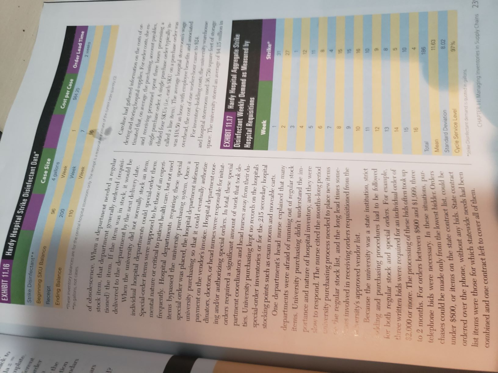 2. What is the EOQ and reorder point with safety