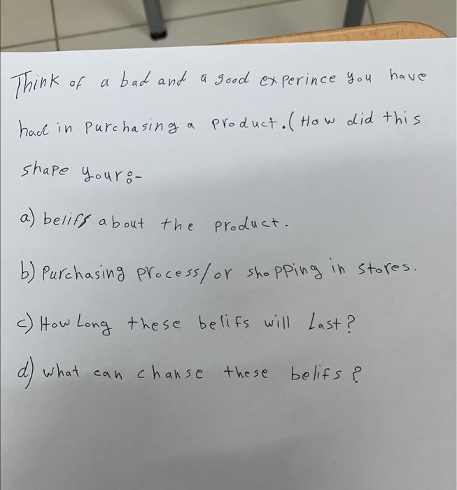 marketing research, please I need the answer