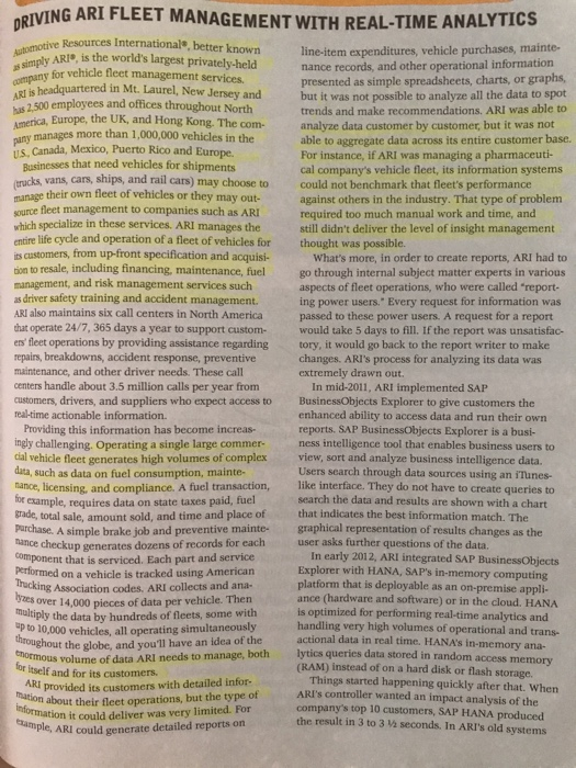 Automotive s simply AR, is the RIVING ARI FLEET