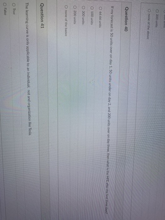 Question 38 I want to use a weighted moving