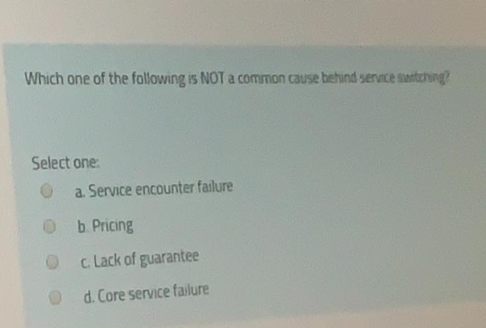 Services are known to be difficult to price. This