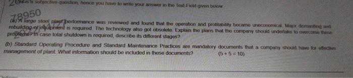 probreris? in case folal shuldown is required,