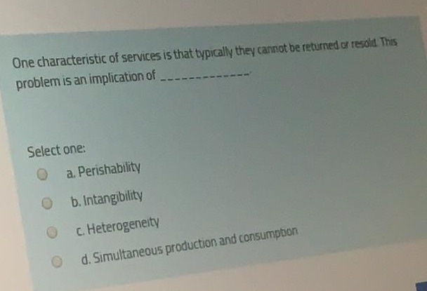 Services are known to be difficult to price. This