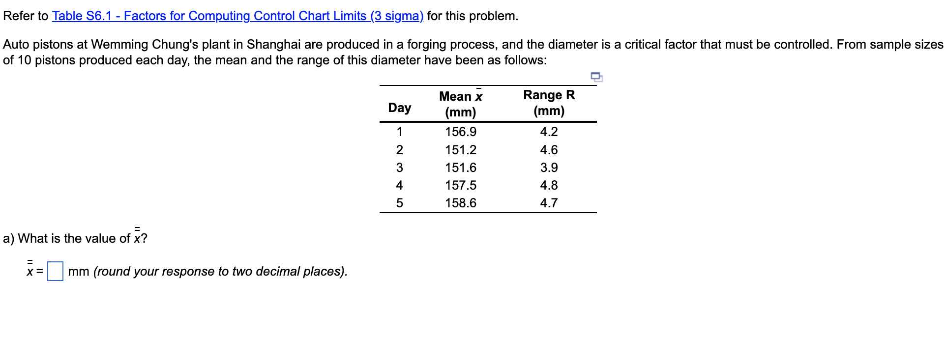 1.- Whats //x( double hat x) ? (two decimal
