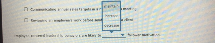 2. Generic approaches to leadership Apply your