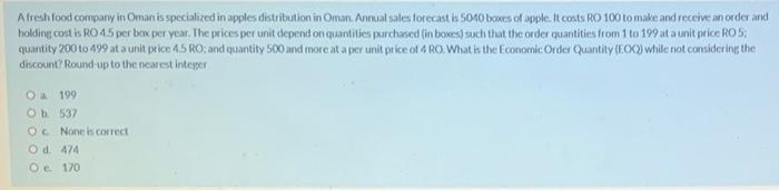 Afresh food company in Oman is specialized in