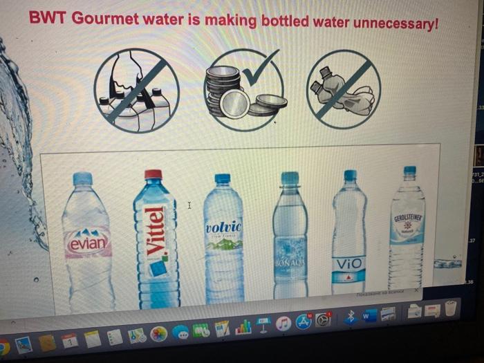 Task From the Marketing Case BWT each student may