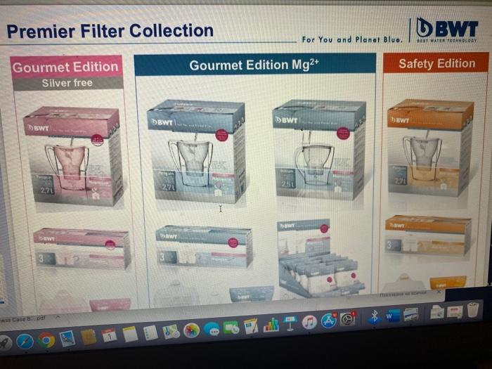 Task From the Marketing Case BWT each student may