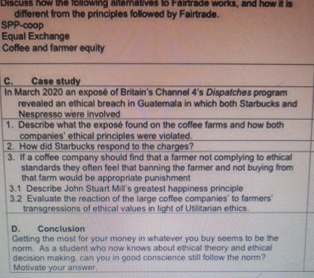 Discuss how he loom ng a coma MDS and works, and